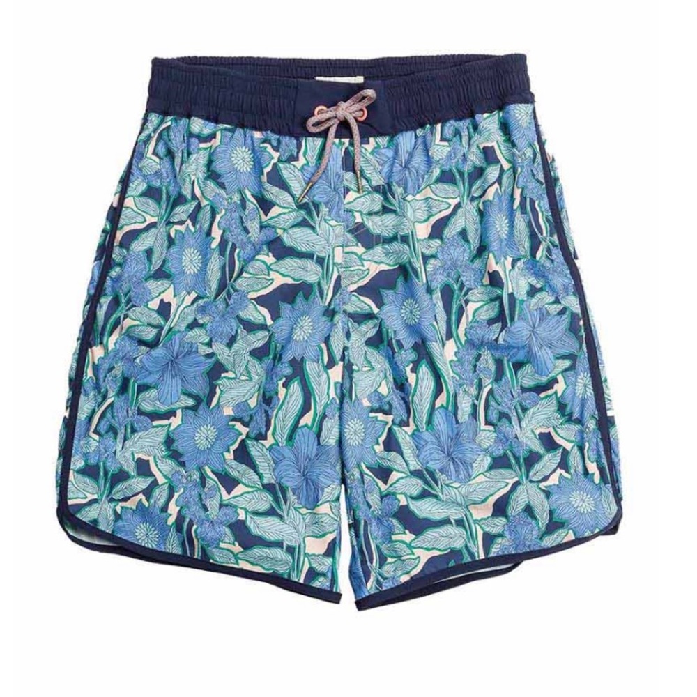 Maaji Sea of Flowers Swim shorts trunks men Size medium